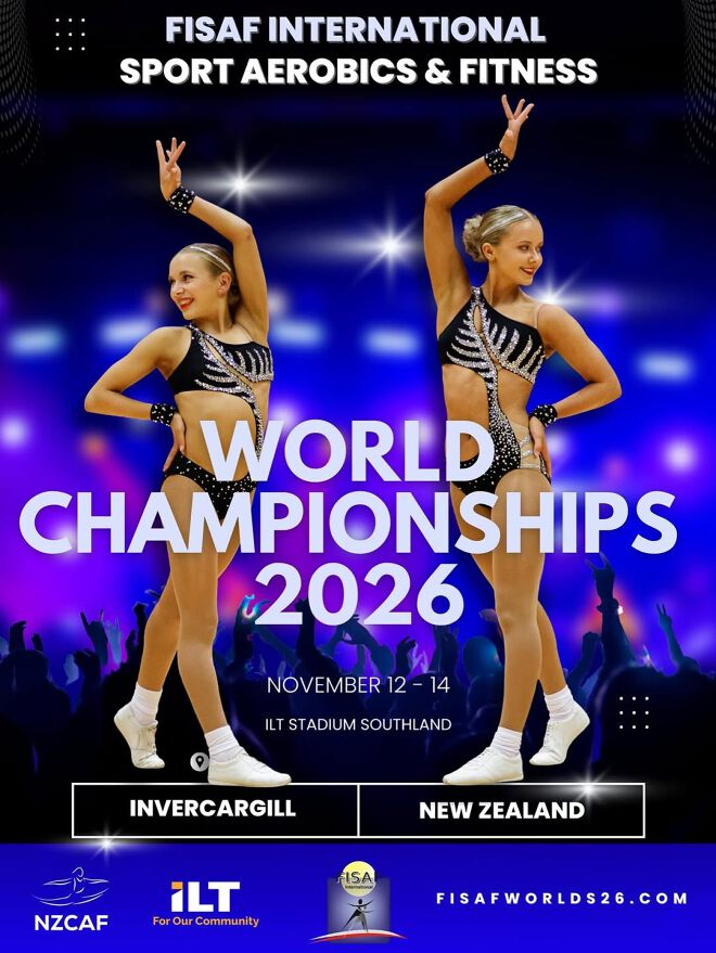 FISAF International Sport Aerobics & Fitness World Championship 2026 (Invercargill, New Zealand)